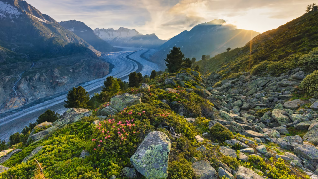 Rhein-Rhone Cross – E-MTB von Chur nach Visp