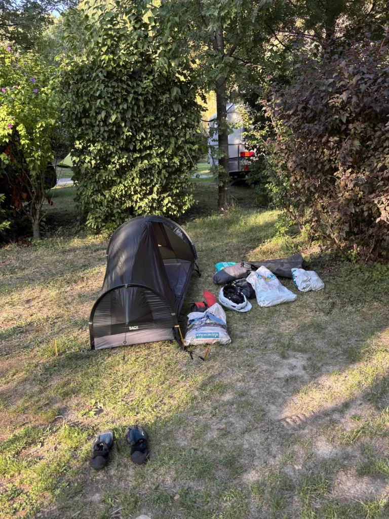 Westalpencross mit dem E-MTB – Tag 3: Bourg-Saint-Maurice – La Léchère – Camping La Petite Nice (Bild 5)